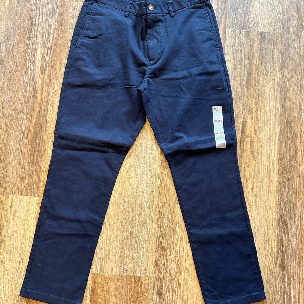 Navy Blue Chino Pants - Old Navy